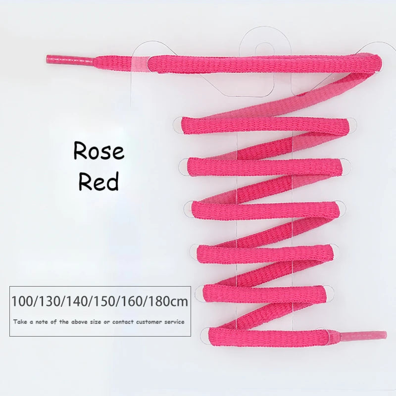 1Pair Oval Shoelaces Basketball Tennis Sneakers Casual Shoes Laces Semicircle Rope Shoelace Diameter 0.5cm Length 100cm/120cm/140cm/160cm/180cm