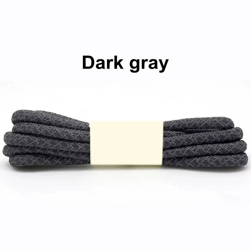 1Pair Reflective Shoelaces Sneakers Casual Shoes Laces Round Rope Shoelace Diameter 0.4cm Length 100cm/120cm/140cm/160cm