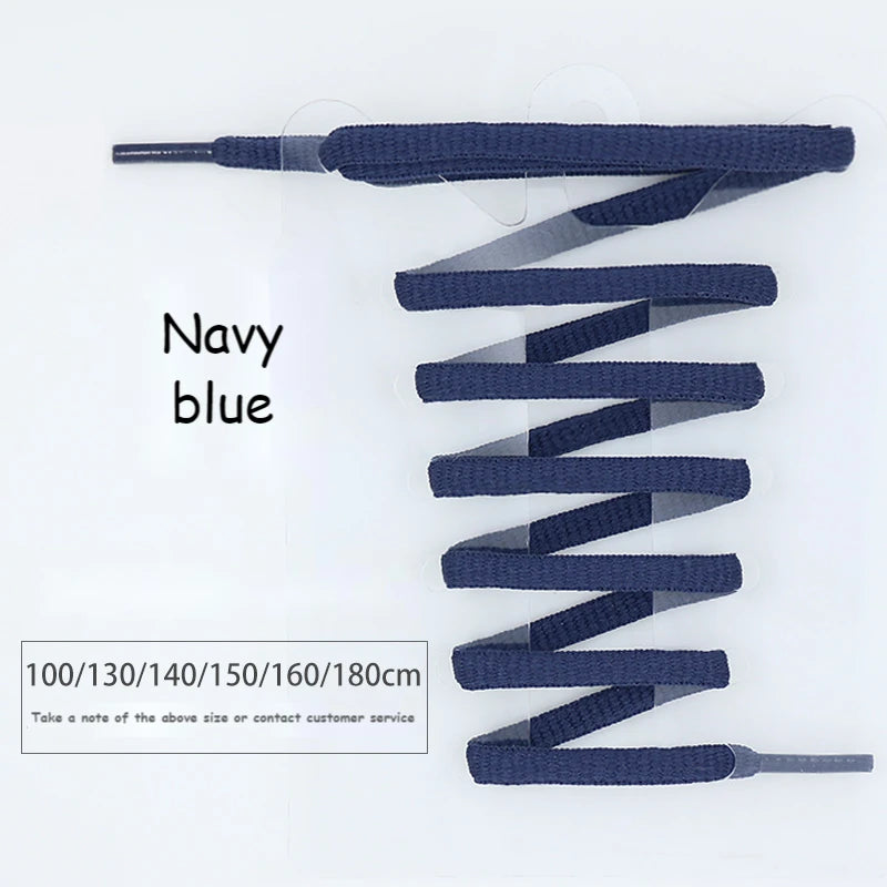 1Pair Oval Shoelaces Basketball Tennis Sneakers Casual Shoes Laces Semicircle Rope Shoelace Diameter 0.5cm Length 100cm/120cm/140cm/160cm/180cm