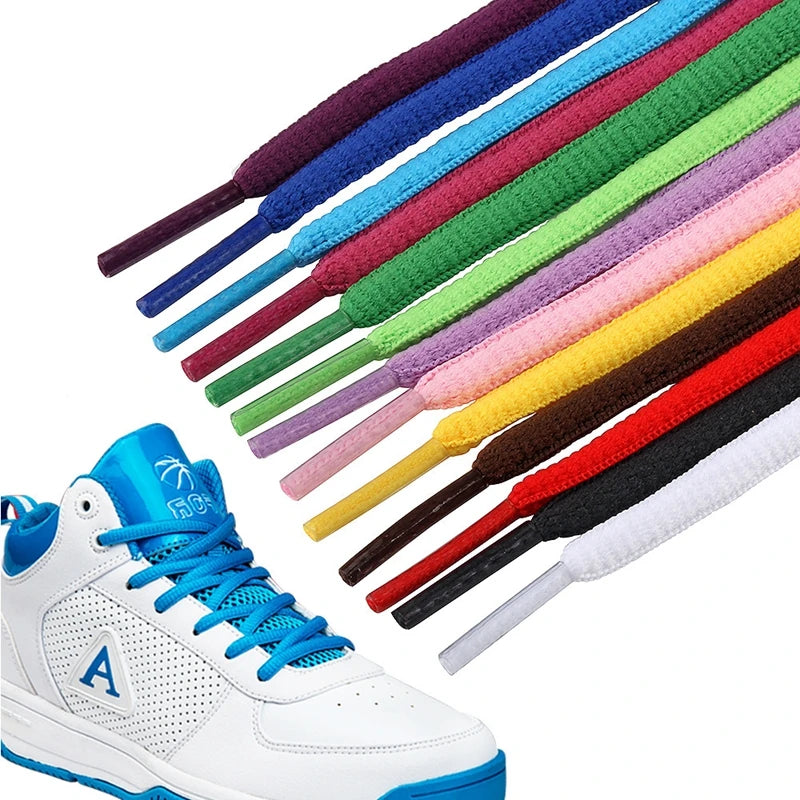 1Pair Semicircle Shoelaces Basketball Tennis Sneakers Casual Shoes Laces Quality Rope Shoelace Diameter 0.6cm Length 100cm/120cm/140cm/160cm