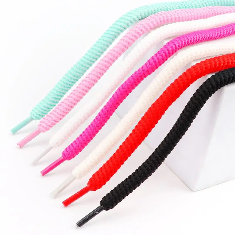 1Pair Round Shoelaces Rope Shoelace Boots Sneakers Casual Shoes Laces Shoes Accessories Diameter 0.8cm Length: 100cm/120cm/140cm/160CM