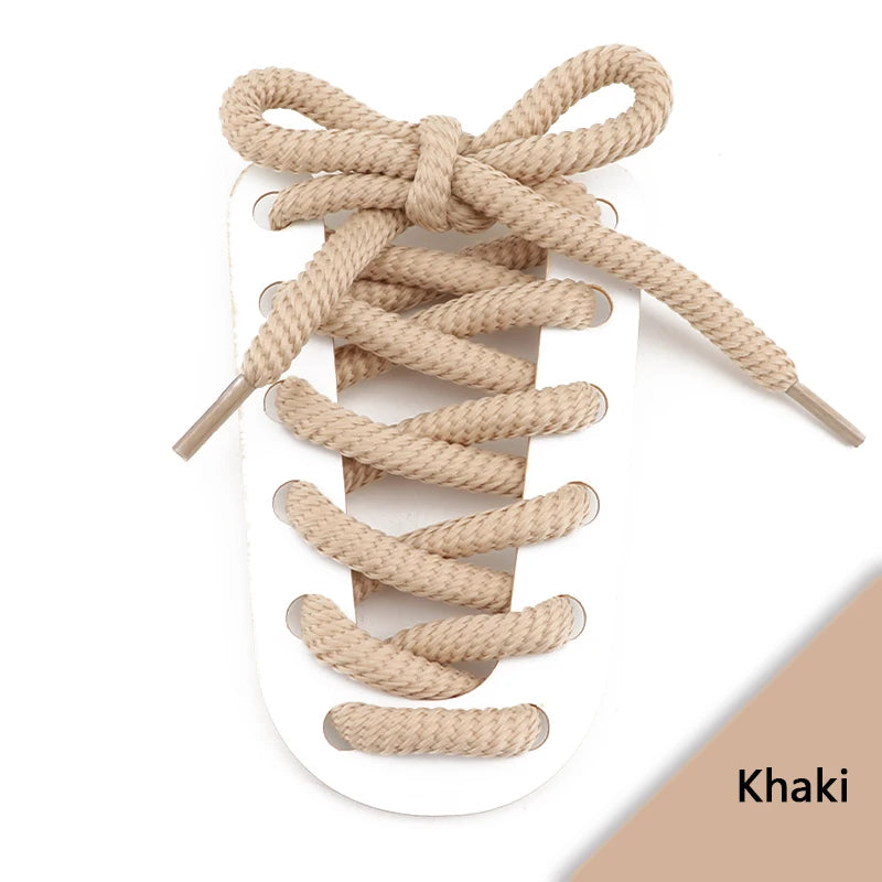 1Pair Round Shoelaces Rope Shoelace Boots Sneakers Casual Shoes Laces Shoes Accessories Diameter 0.8cm Length: 100cm/120cm/140cm/160CM